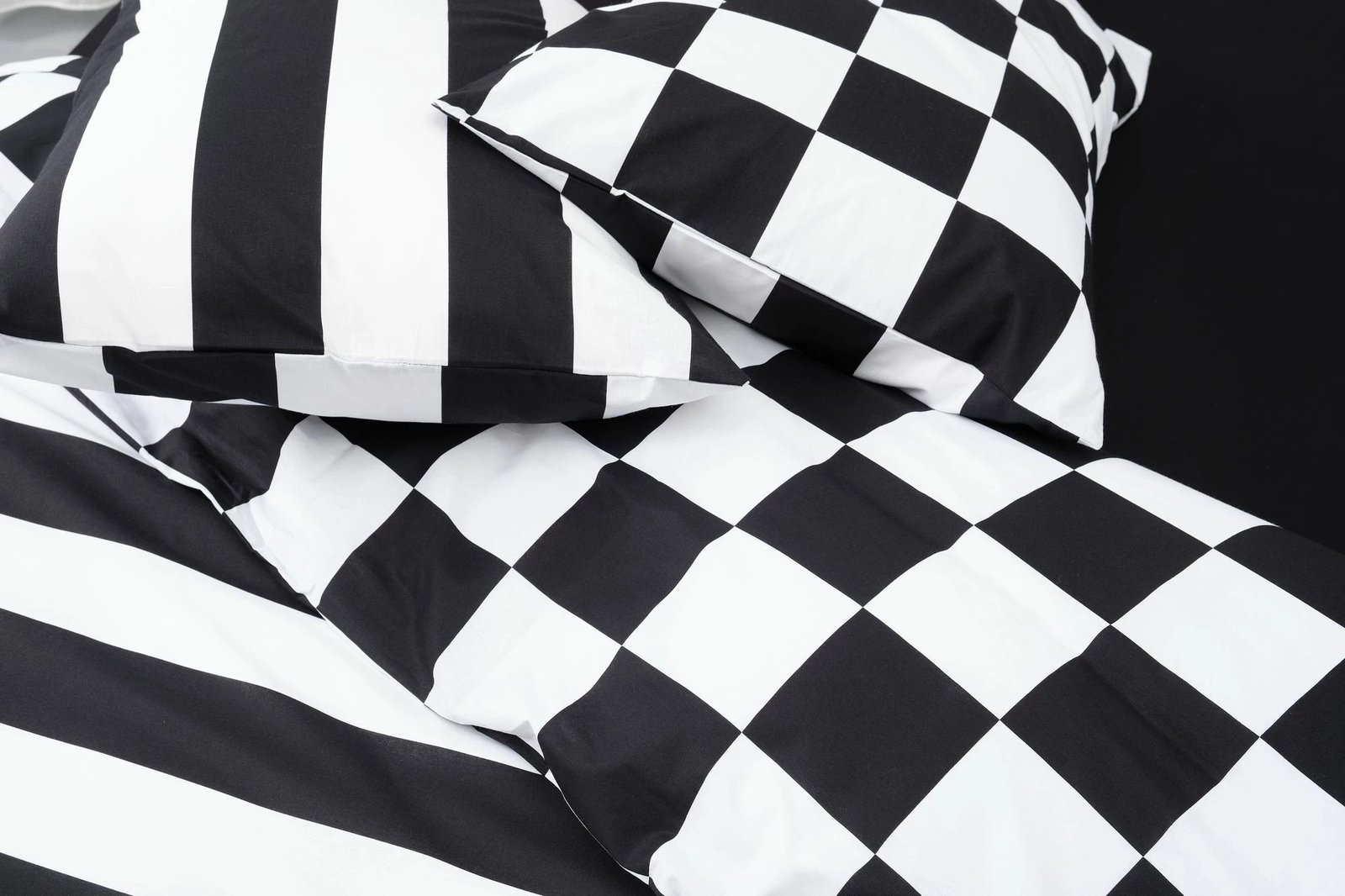 Set mbulesë për jorgan njëpersonësh, ngjyrë e zezë, L'Essentiel Linge de Maison