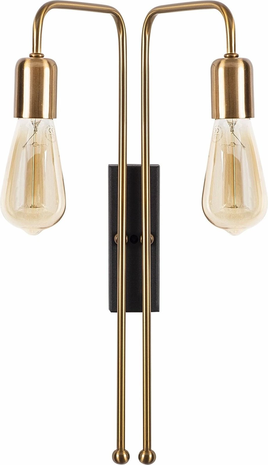 Llambë muri Opviq, Mum - 3511, ngjyrë ari dhe e zezë Llambë muri Opviq, Mum - 3511, ngjyrë ari dhe e zezë