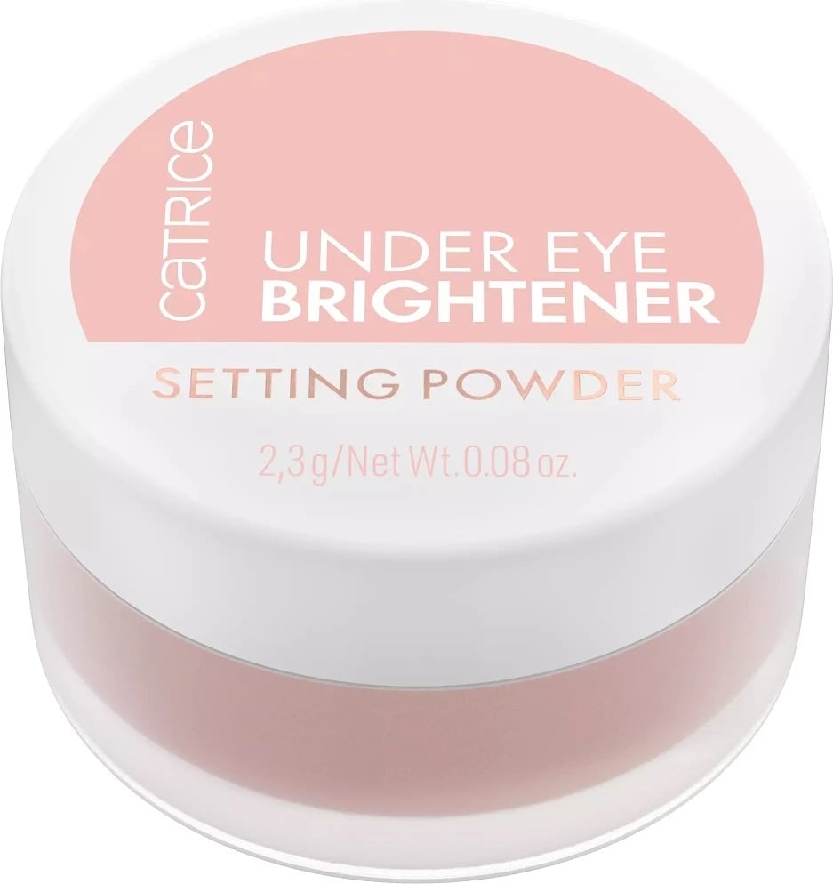 Puder sypki për nën sy Catrice Under Eye Brightener Setting Powder për femra 010 Light Rose 2.3g