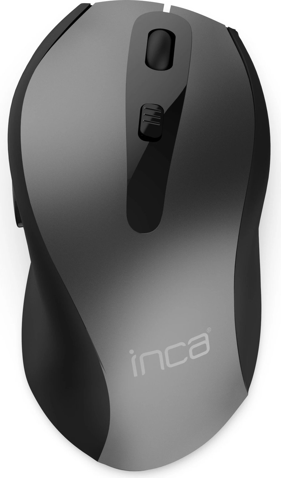 Maus wireless Inca IWM-505, 1600 DPI, laser, ergonomik, zi/gri