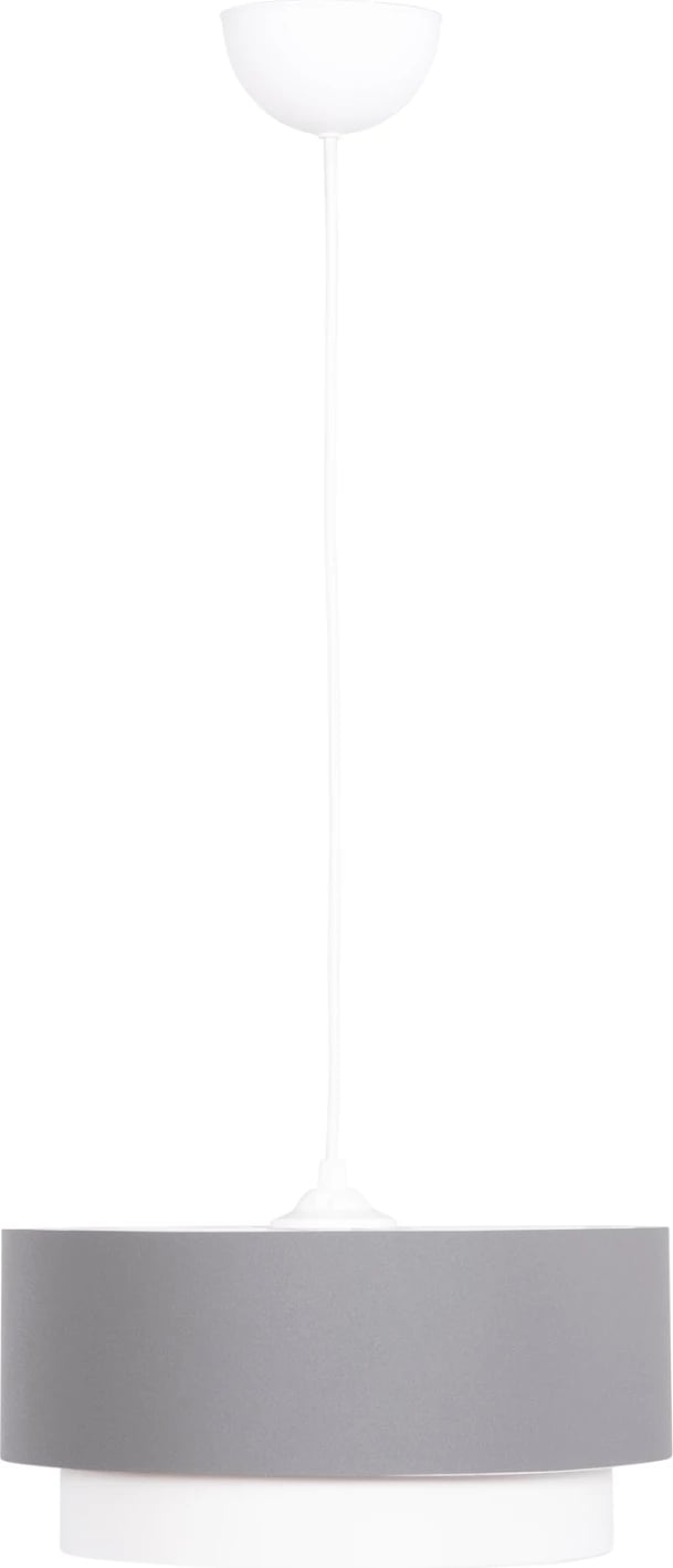 Llambë varëse cilindrike KRIKS FH4706.01 PVC ngjyrë bardhë-gri Φ30x70Hcm. Llambë varëse cilindrike KRIKS FH4706.01 PVC ngjyrë bardhë-gri Φ30x70Hcm.