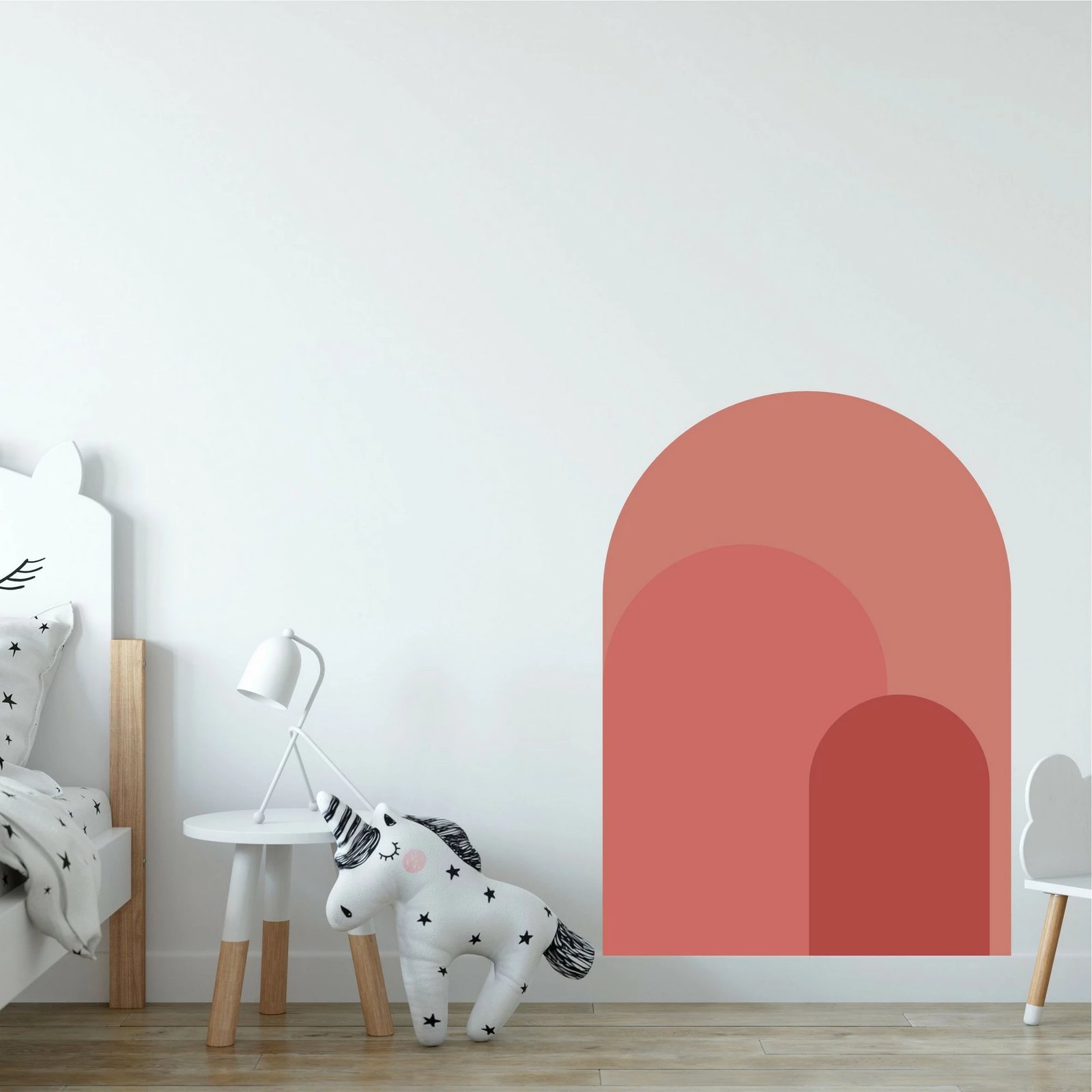 Sticker dekorativ për mur Wallity, shumëngjyrësh, MB-00103