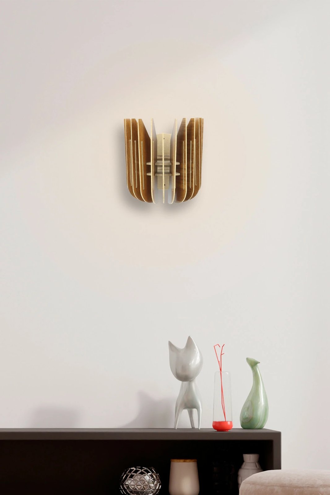 Llambë muri Opviq, ngjyrë arre, 210-LK Llambë muri Opviq, ngjyrë arre, 210-LK