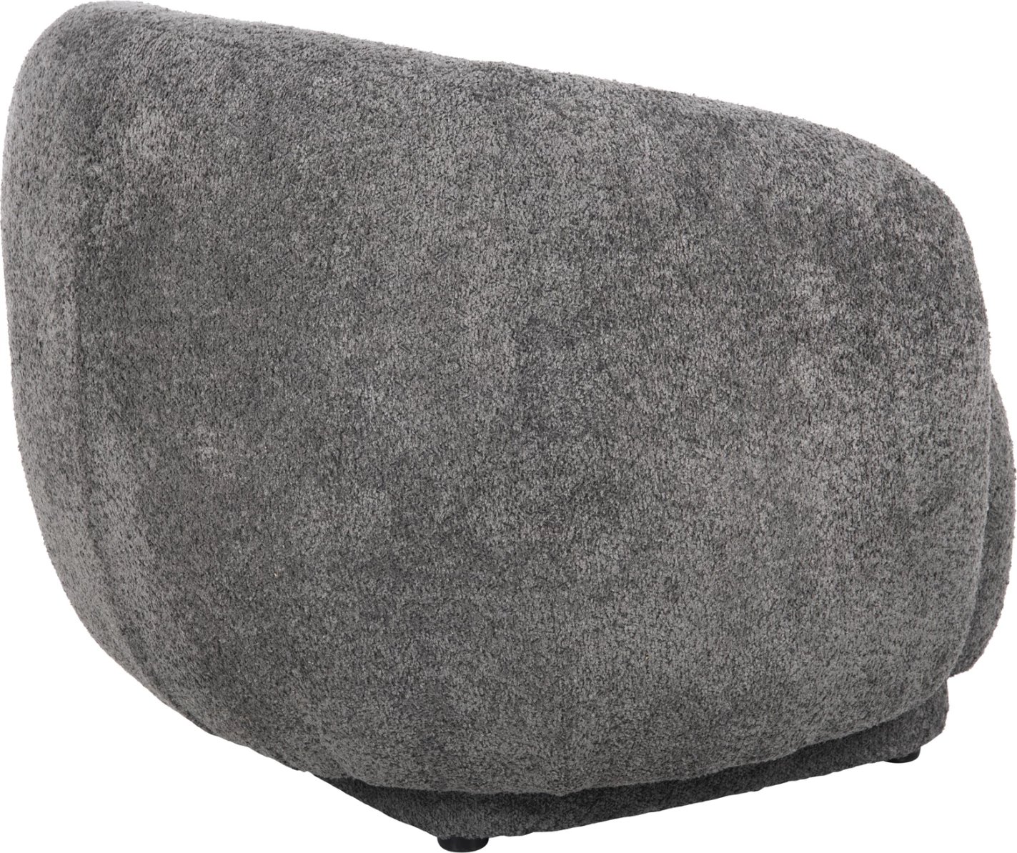 Fotelje KARPEN FH9600.01, stof boucle, gri, 93x87x78H cm