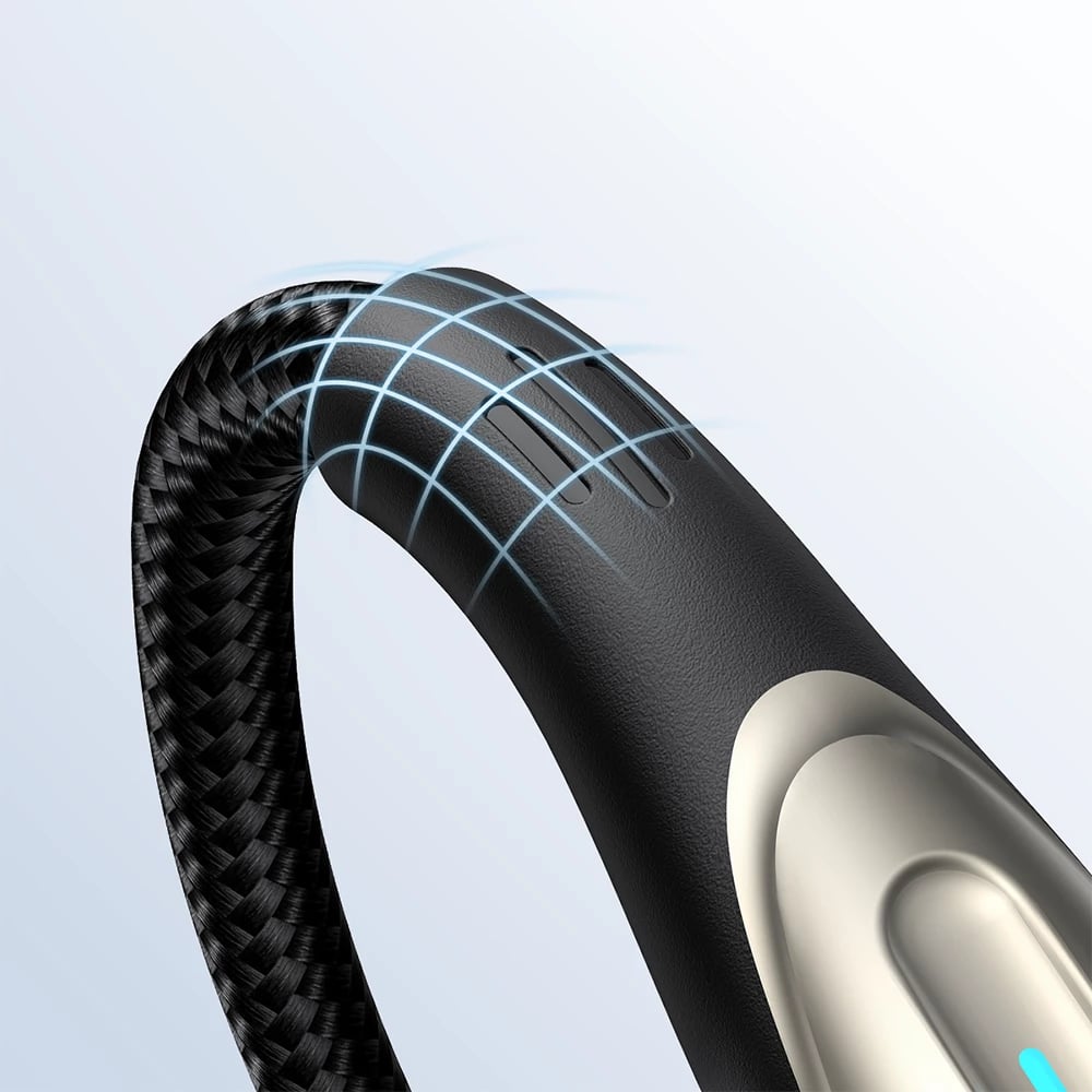 Kabllo USB-C në USB-C Joyroom Star-Light Series SA27-CC5, 1.2m, 100W, e zezë