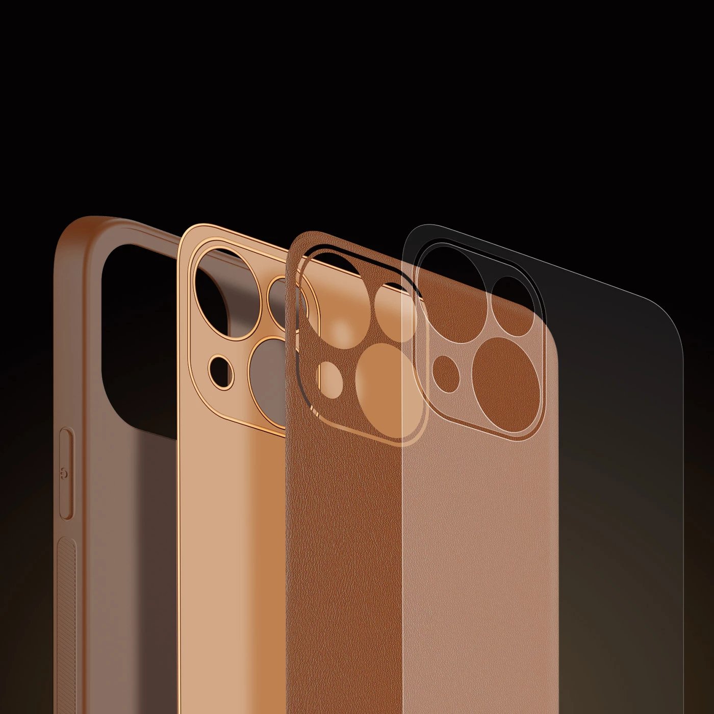 Mbështjellës Dux Ducis Yolo për iPhone 14 Plus, Kafe