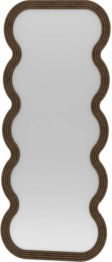 Pasqyrë Cheval, ngjyrë kafe, Skye Decor, valë, 70x170cm