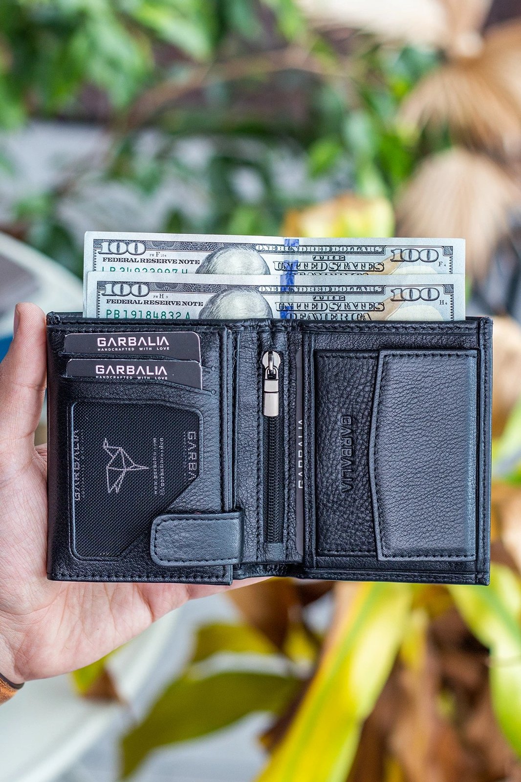 Set portofol dhe rrip (2 copë), Zoozie Bags, Dortmund, ngjyrë e zezë