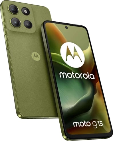 Celular MOTOROLA G15 8+128GB DS 4G Iguana Green