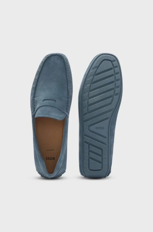 Këpucë Boss për meshkuj, të kaltërta