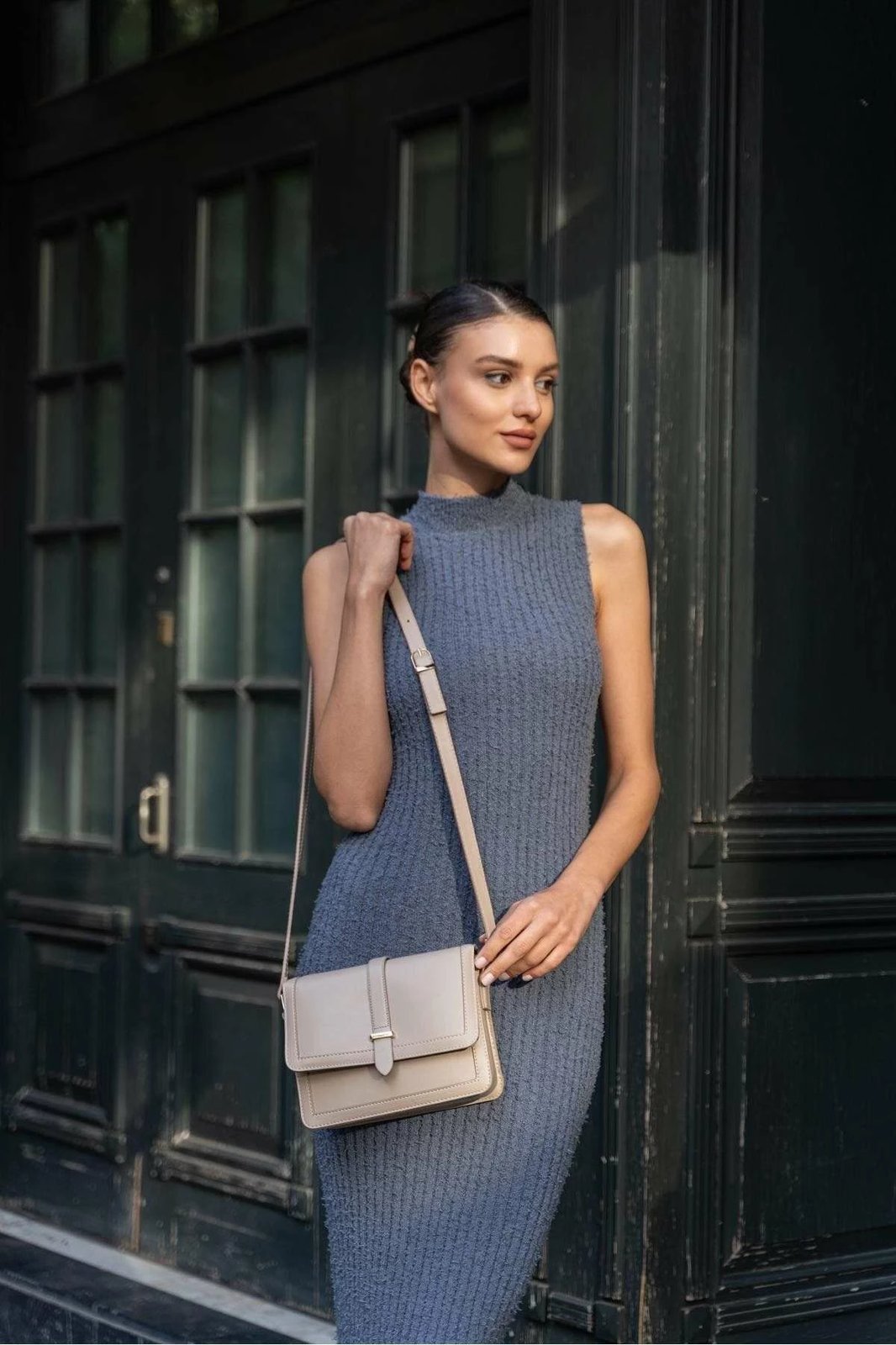 Çantë supi Zoozie Bags, MK1020023SV10-026, ngjyrë mink