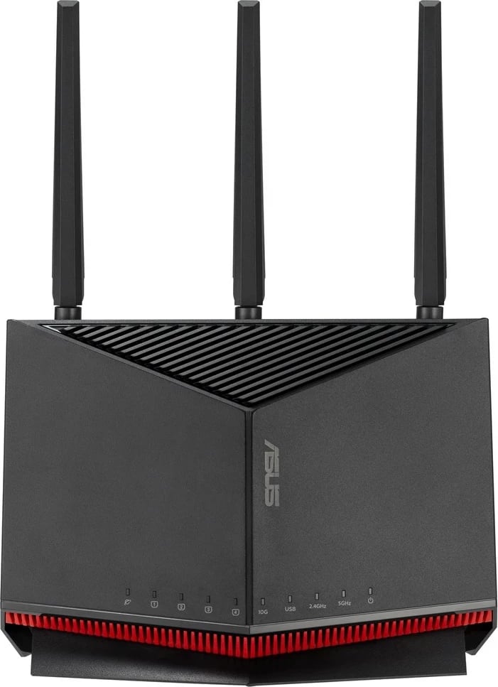 Router ASUS RT-BE86U wireless, 10 Gigabit Ethernet, Dual-band, Zi