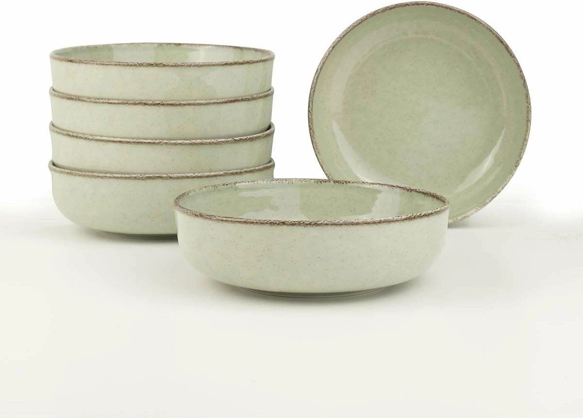 Set pjatash të thella (6 copë), Hermia Concept, MOD15KSS6730P03