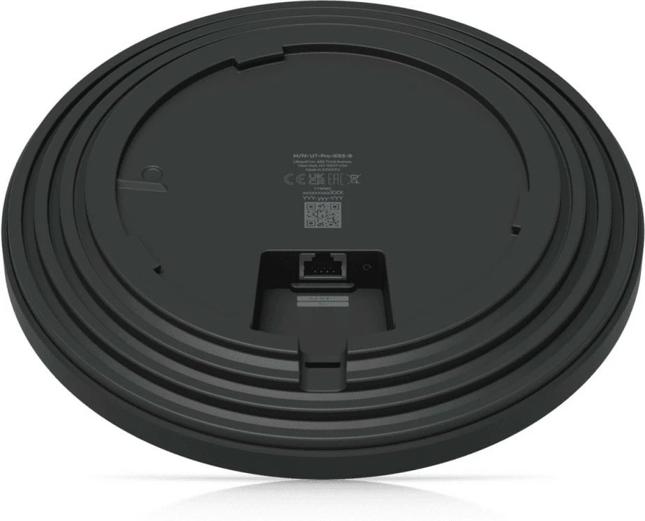 Access Point Ubiquiti U7-Pro-XGS-B, WiFi 7, 8-stream, tri-band 2.4/5/6 GHz, PoE++, i zi