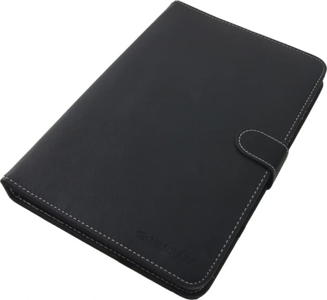 Mbështjellës me tastierë për tablet universal Esperanza MADERA EK125 10.1", USB-C i zi