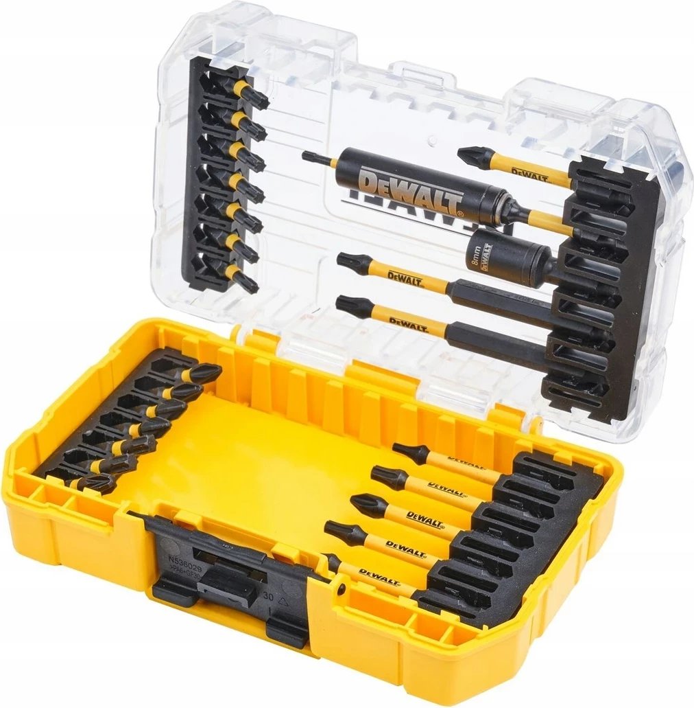 Set bitash DeWalt Flextorq 25 copë, BD-DT70744T