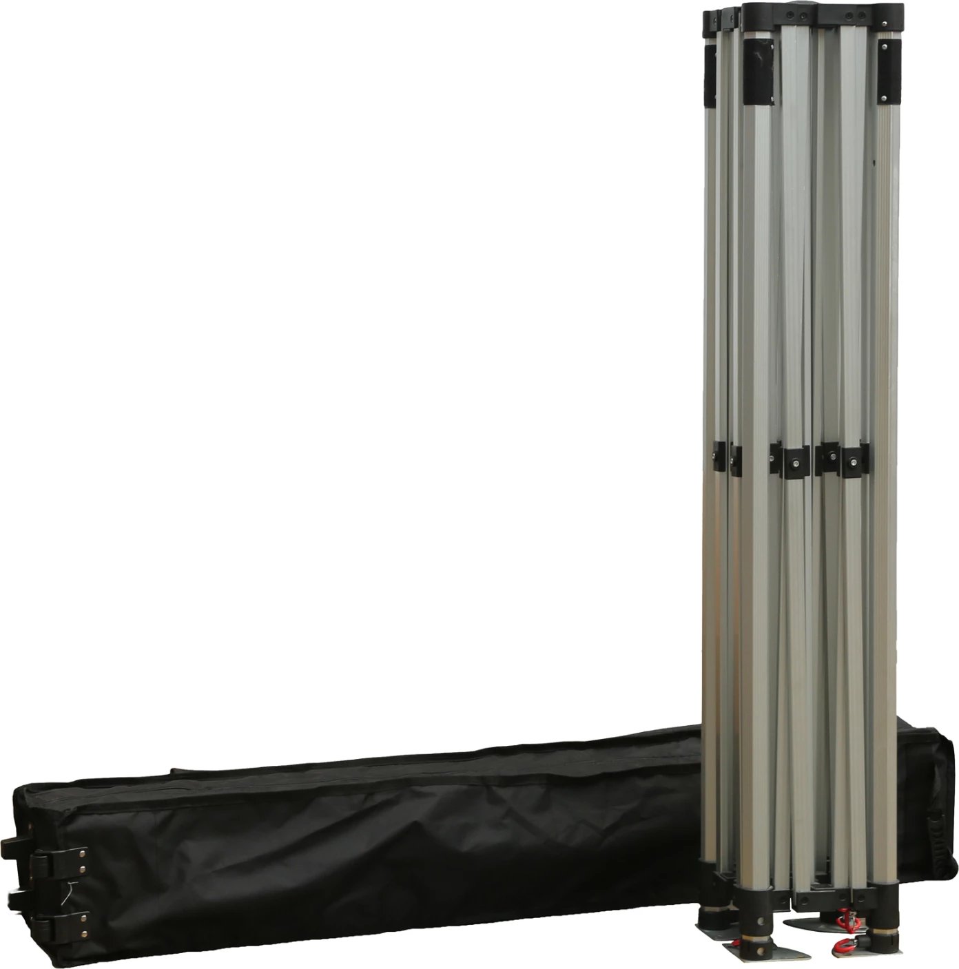 Tendë e rëndë me mure anësore, CRESSEN FH21097, e palosshme, kornizë alumini, ngjyrë argjendi, e bardhë, 3x3x3,4Hm