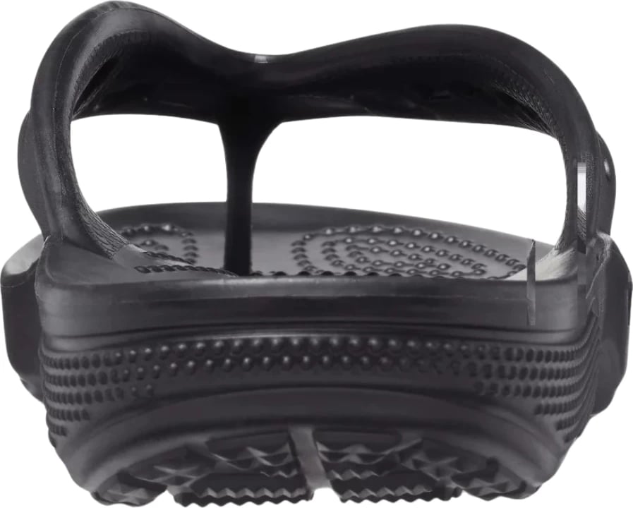 Papuqe flip-flop Crocs unisex, të zeza