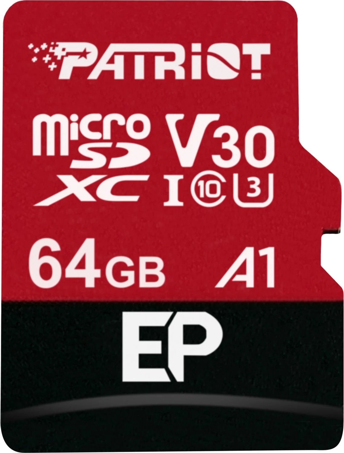 Kartë e memories Patriot EP Series, microSDXC V30, 64GB