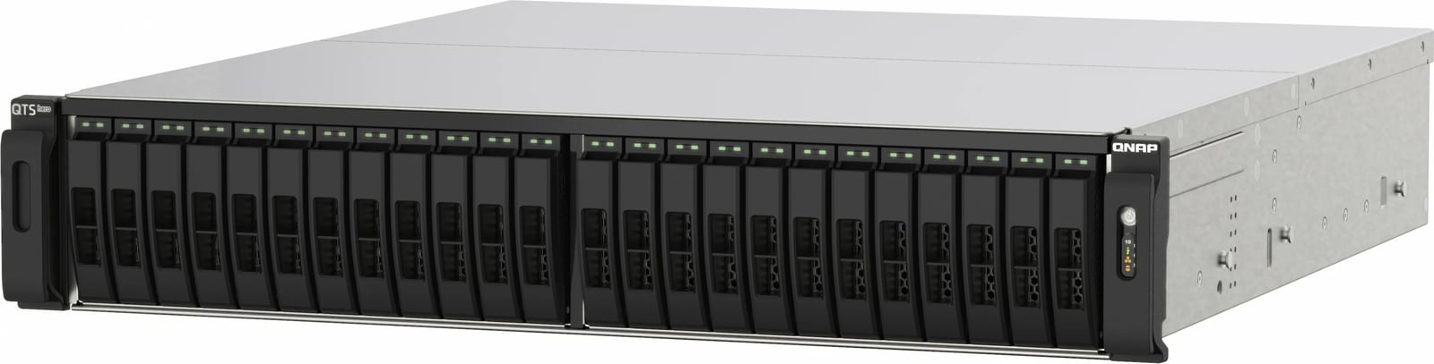 NAS QNAP TS-h2490FU-7232P-64G, 24-bay, AMD EPYC 7232P, 64GB RAM, NVMe Gen3x4, rack 2U