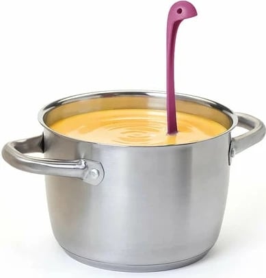 Lugë supë OTOTO Nessie, plastikë, jeshile Lugë supë OTOTO Nessie, plastikë, jeshile