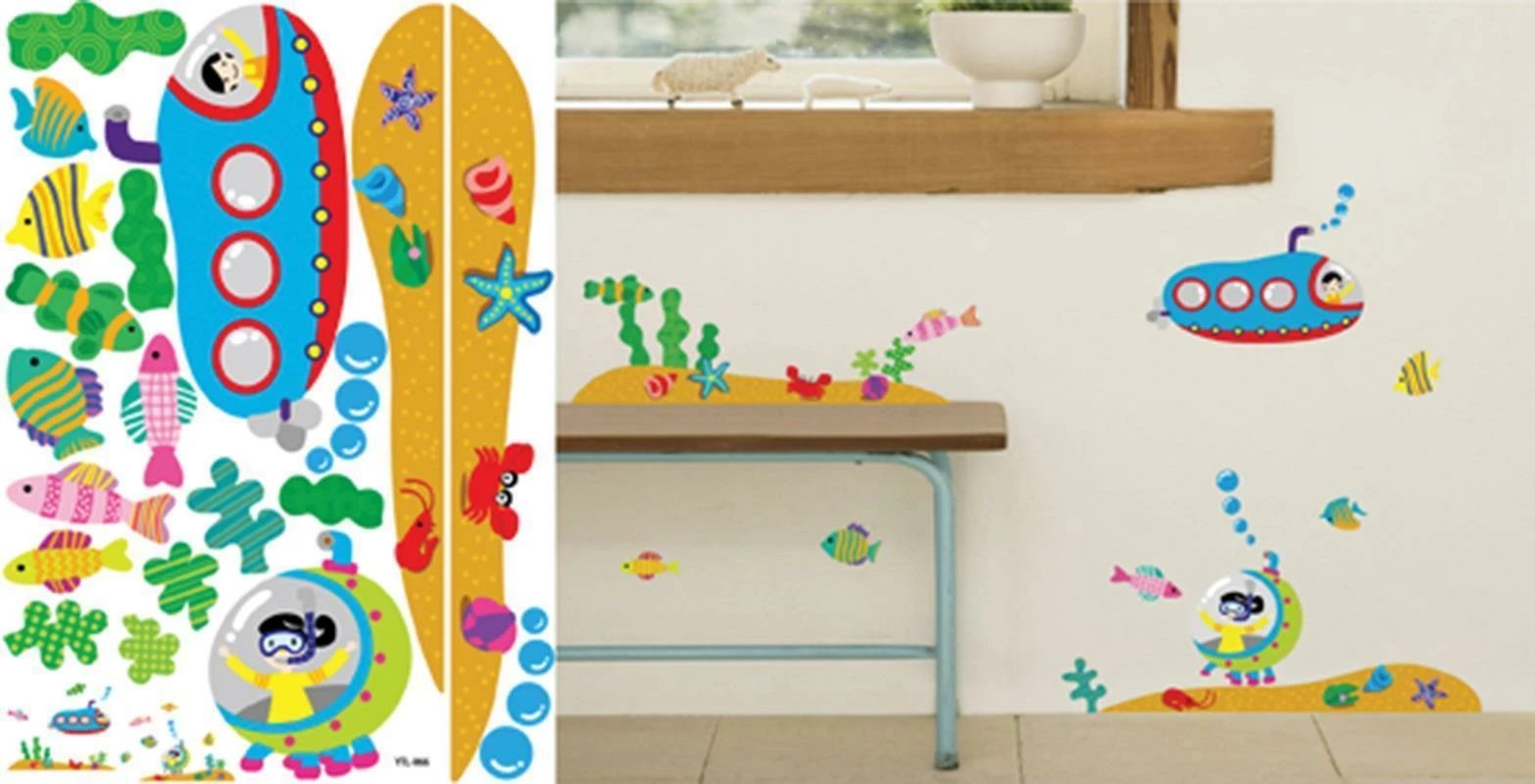 Stickerë muri NEXT 50x70cm "Underwater"