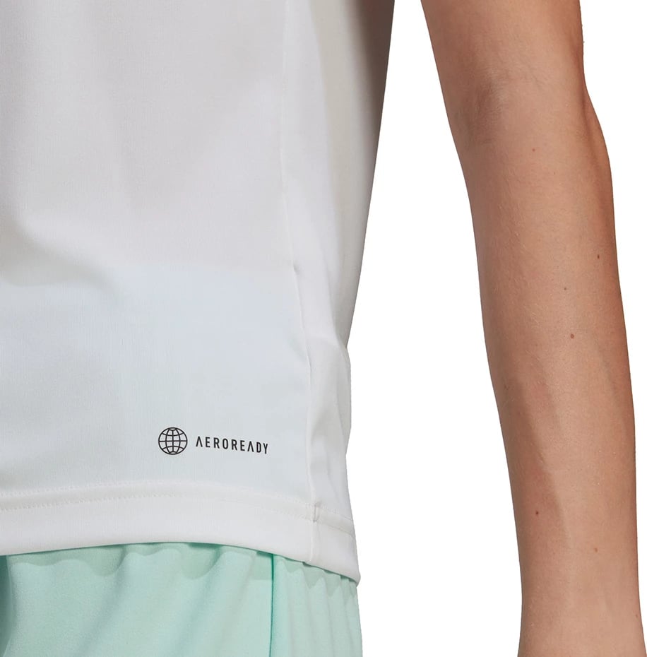 Maicë për femra adidas, e bardhë