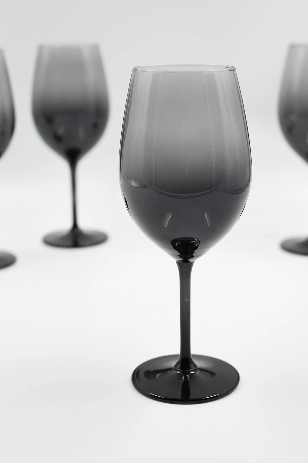 Set gotash prej qelqi (4 copë), Hermia Concept, Larc 540, ngjyrë fume