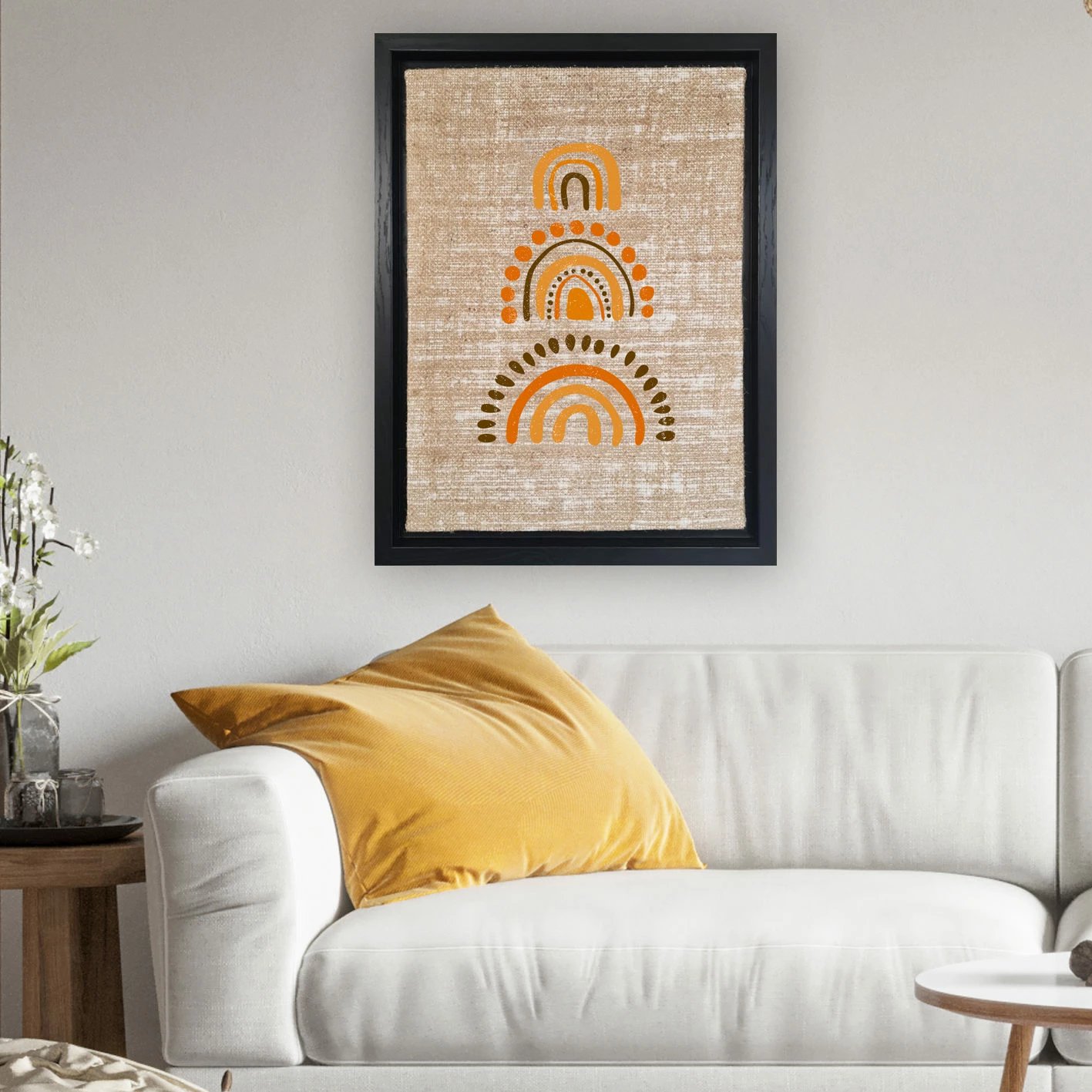 Pikturë dekorative në kanavacë, shumëngjyrëshe, Wallity, LSJ21804047892 - 4666, 46x66cm