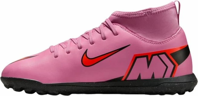 Atlete futbolli për fëmijë Nike Mercurial Superfly 10 Club TF, të kuqe