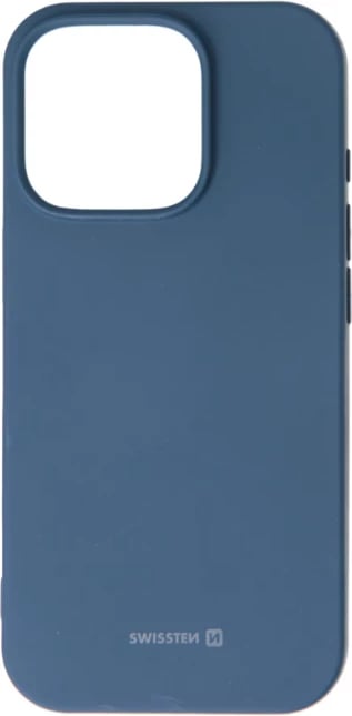Mbështjellës Swissten Soft Joy për Apple Iphone 16 pro, i kaltër