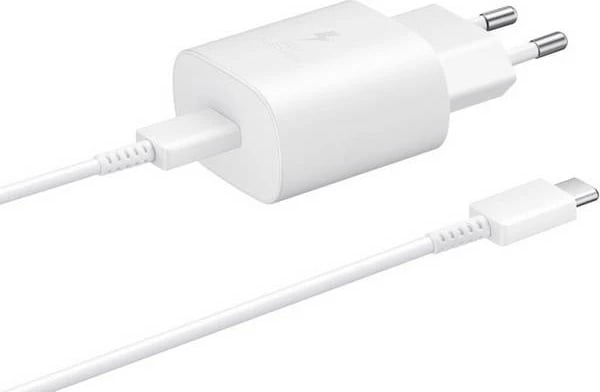 Karikues Samsung Super Fast Charge2.0/ 25W,/ 5A, i bardhë