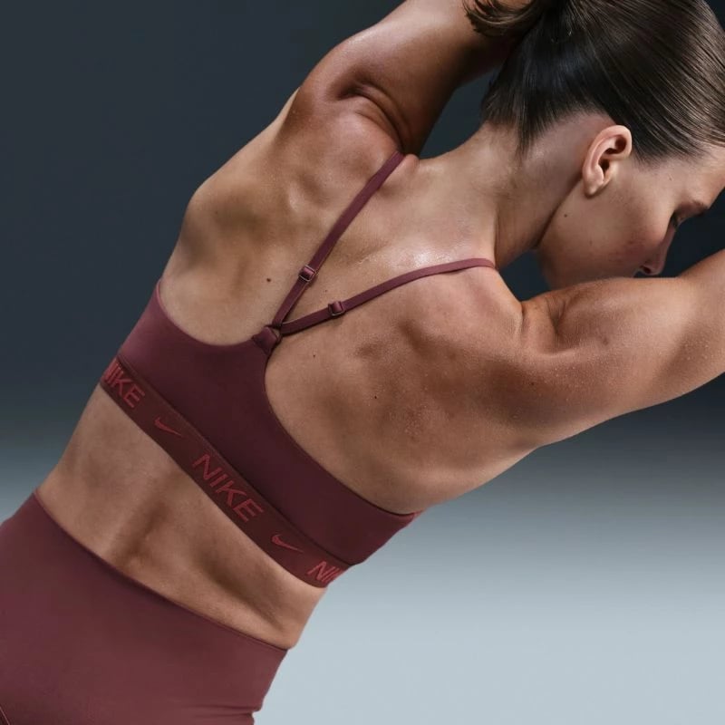 Bra sportiv Nike për femra, kafe