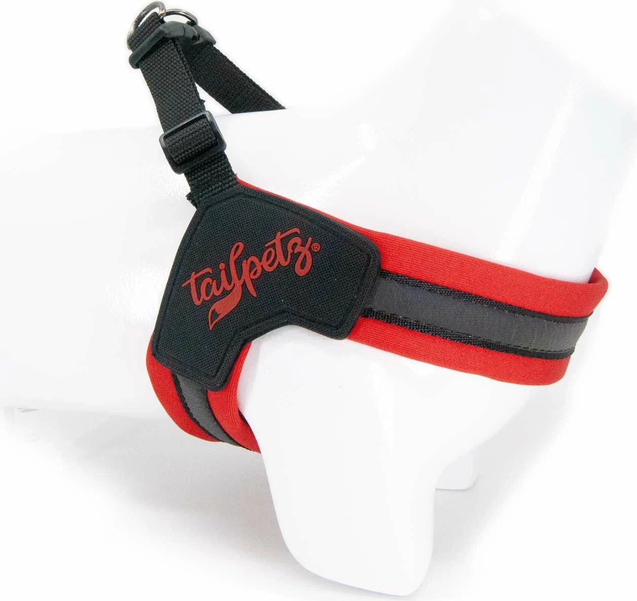Parzmore për qen, Paws & Whiskers, V-Harness, e kuqe