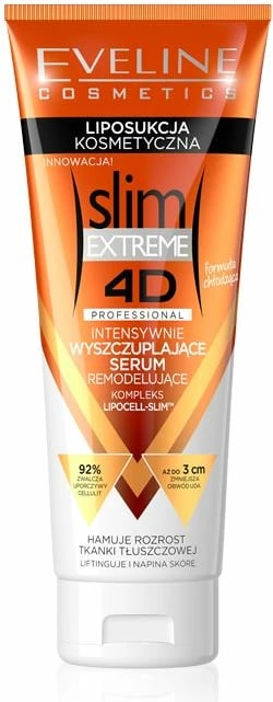 Serum për trup Eveline Cosmetics Slim Extreme 4D Intensively Slimming Remodeling për femra 250ml