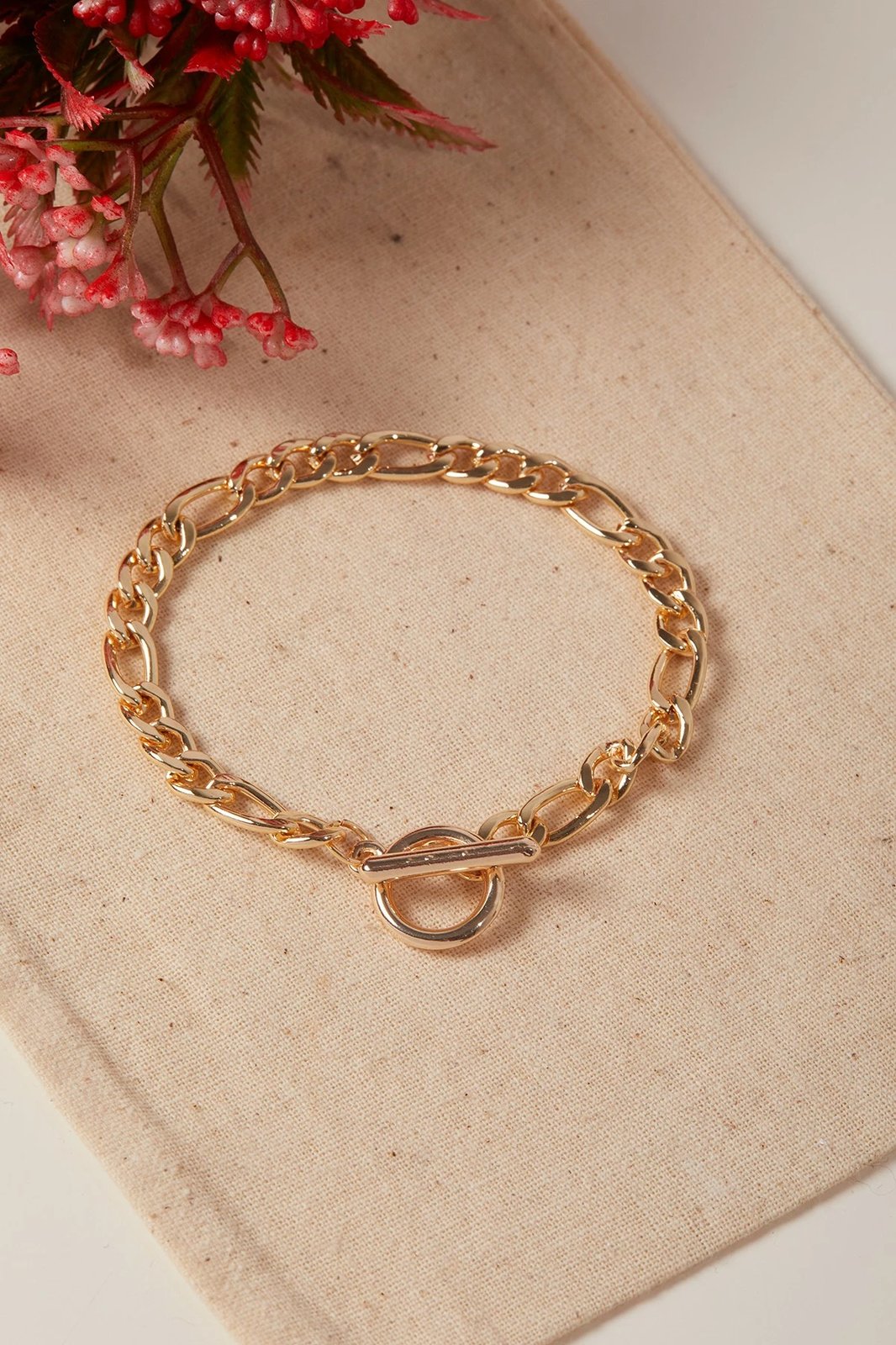 Byzylyk metalik Elika, ngjyrë ari, ELKGC68018