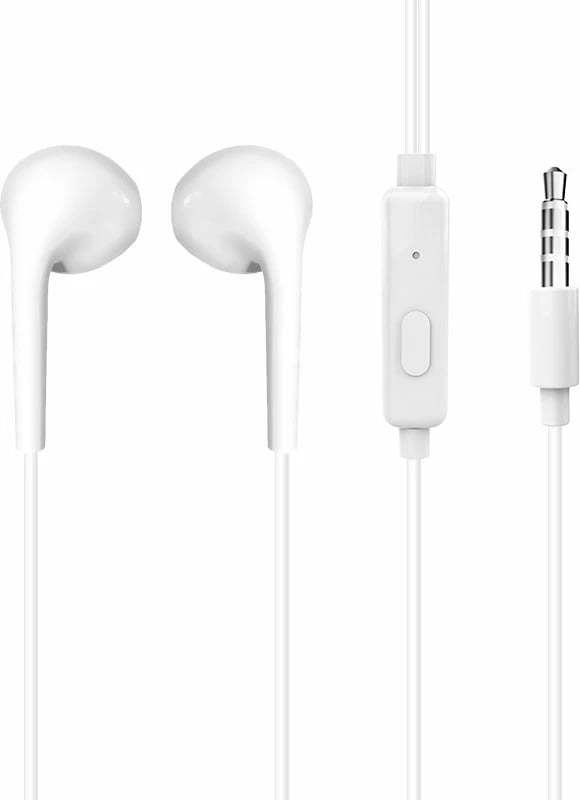 Kufje in-ear Dudao X10S me kabllo, mini jack 3.5mm, të bardha