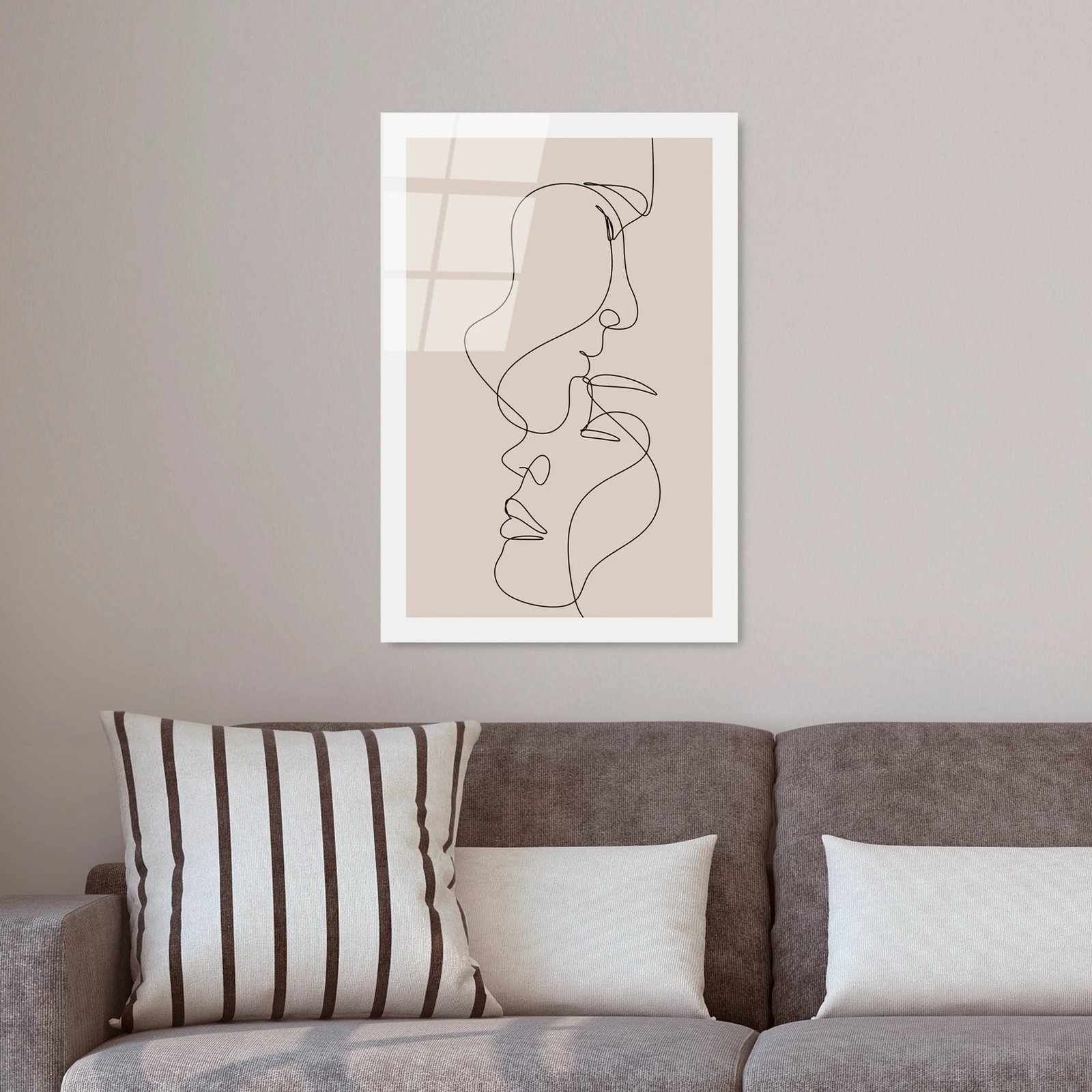 Pikturë dekorative prej xhami të temperuar, Wallity UV-1038, 30x45cm