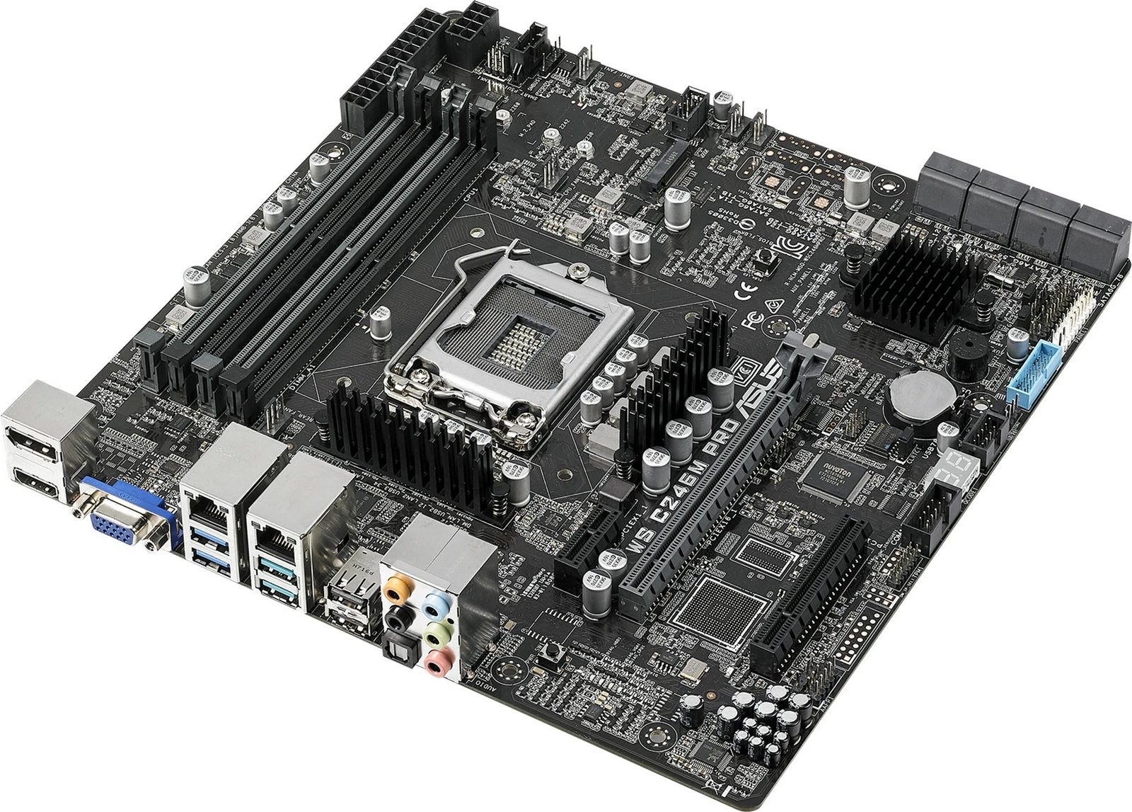 Pllakë amë ASUS WS C246M PRO, Socket LGA 1151, micro ATX