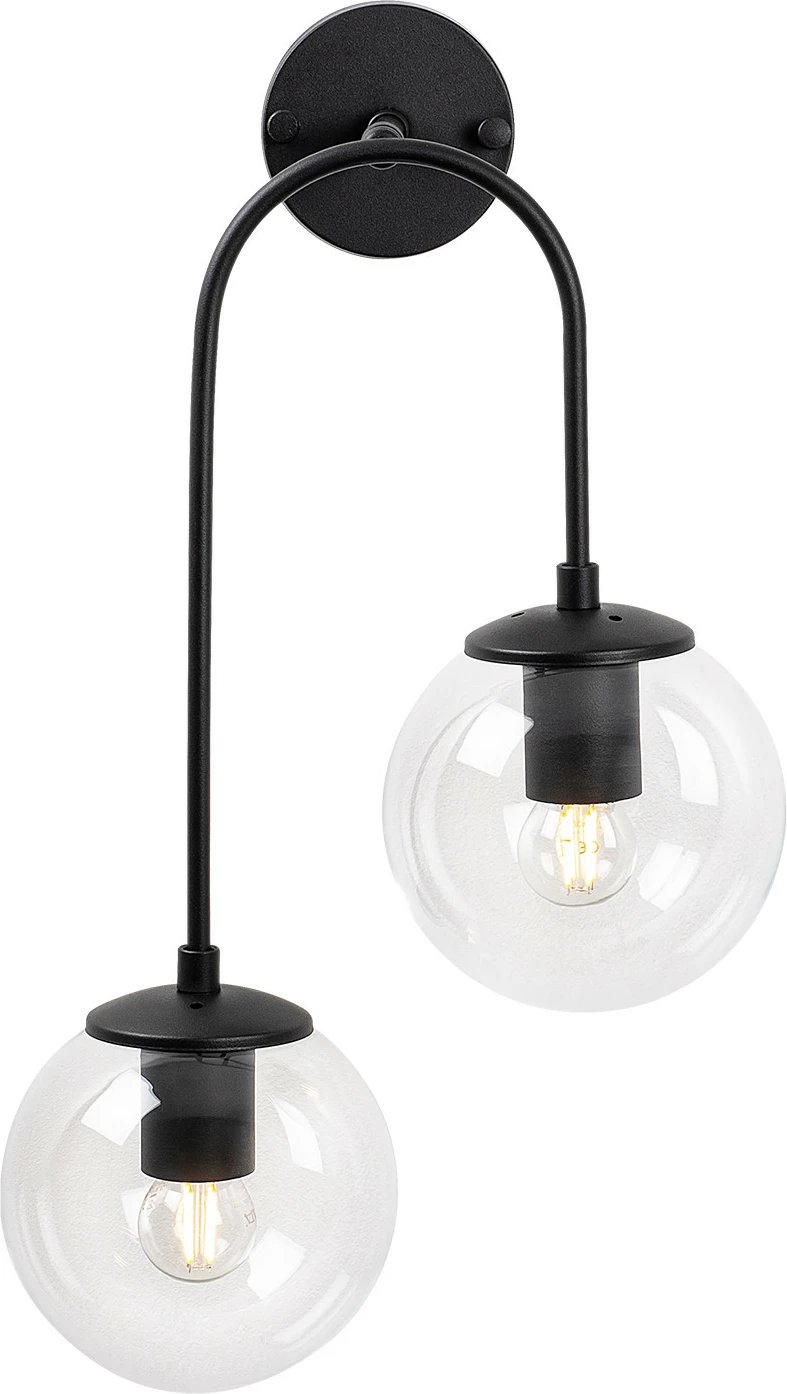 Llambë muri Opviq, Jewel - 10570, ngjyrë e zezë