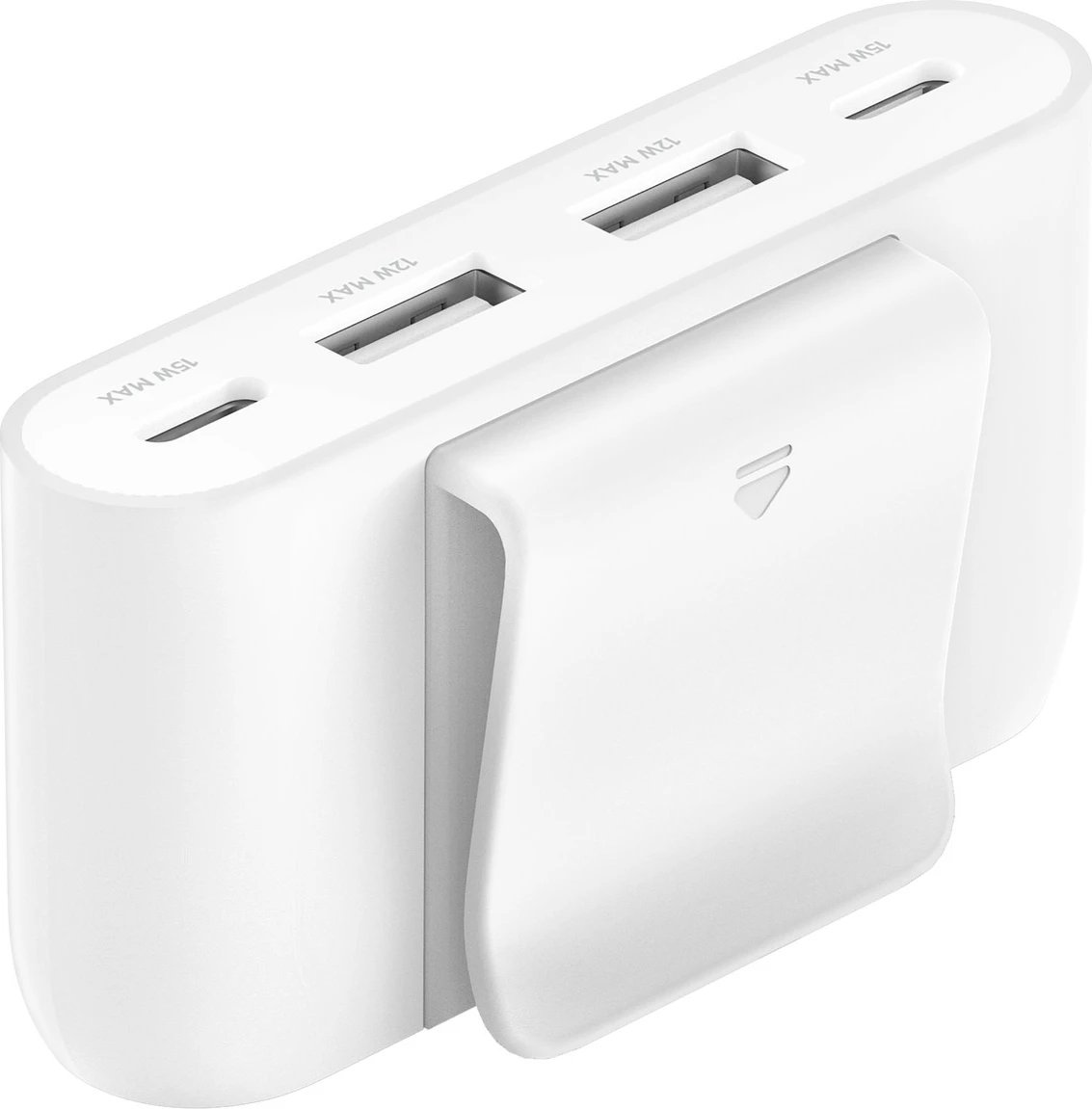 Hub USB Belkin BUZ001bt2MWHB7, 4 porta, USB Type-C/USB-A, 2m, bardhë
