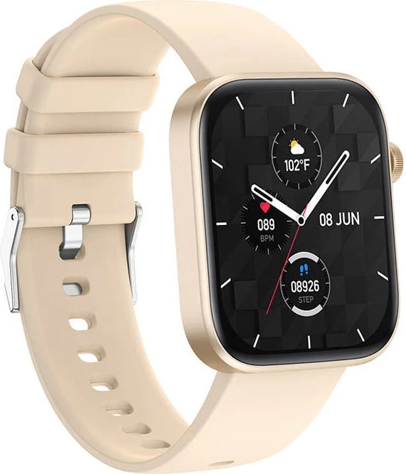 Smartwatch Colmi P71, 1.9" IPS HD, 230 mAh, Gold