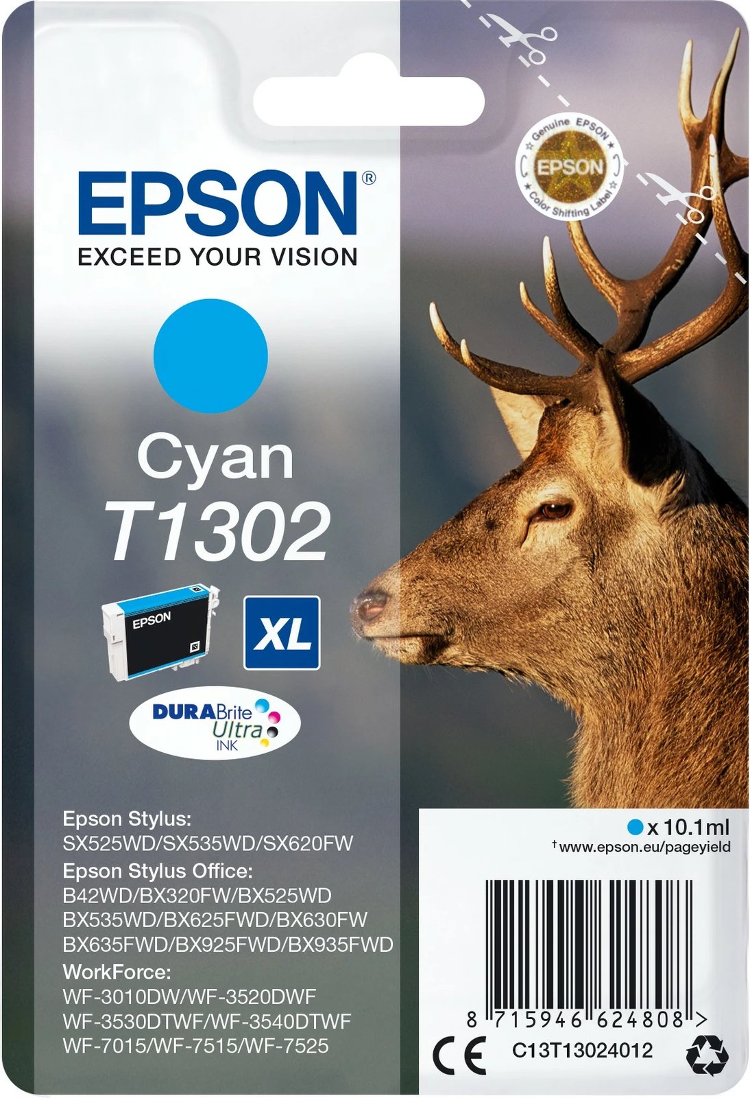Toner Epson T1302 XL cyan