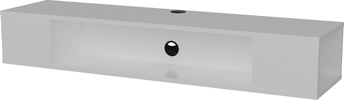 Komodë TV Hanah Home, Peti, e bardhë