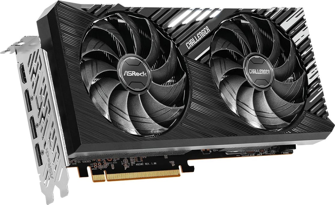 Kartelë grafike ASRock Challenger Radeon RX 7700 XT, 12 GB, GDDR6, PCI Express x16 4.0, e zezë