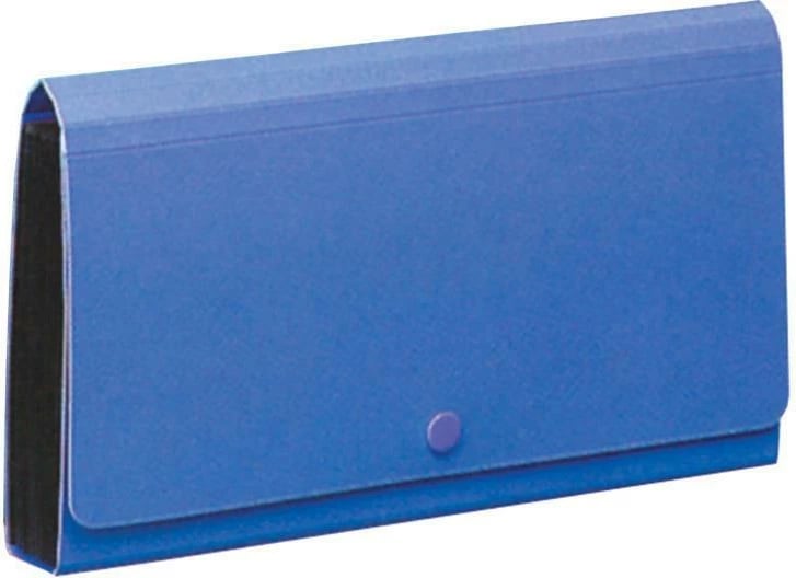 Dosje kontrolluese NEXT 13 xhepa, polipropilen, Blu