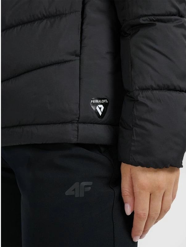 Jakne trekking për femra 4f, gri