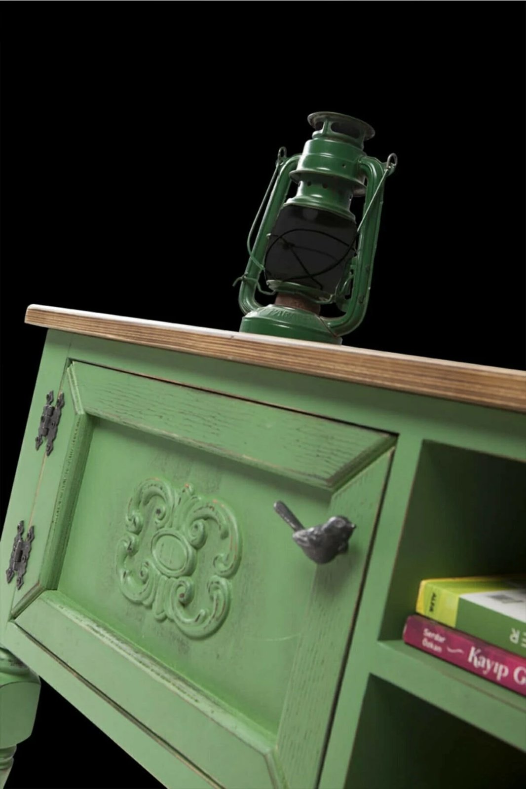 Komodë TV Hanah Home, Ada, ngjyrë e gjelbër e çelët