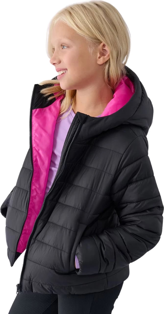 Jakne për fëmijë 4F, e zezë