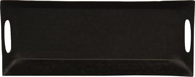 Tabaka DAHLIA për shërbim, alumin i zi, 54x23x4 cm